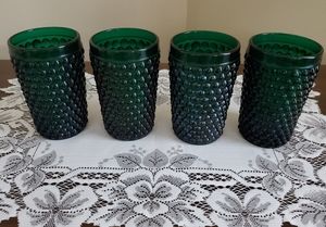 Vintage Westmoreland American Hobnail glasses
